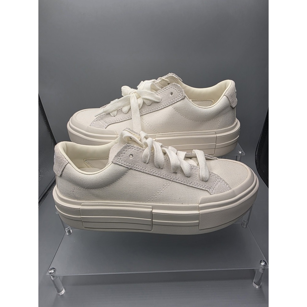 Converse All Star Cruise OX Sz 9 Womens Canvas Platform Cream A08788C Men's 7.5